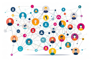 social network connection for online business