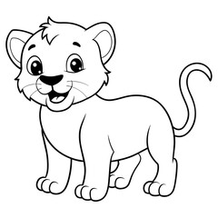 cartoon tiger cartoon