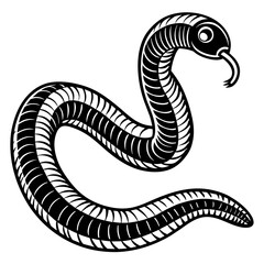 snake in the form of a snake