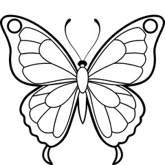     Butterfly vector illustration.
