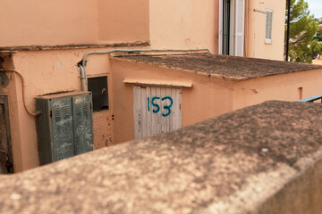 Back door in Mallorca, Spain