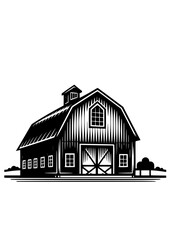Barn SVG Files   Barn SVG Cut Files   Farm vector files   Farmhouse Vector   Farm barn SVG   Barn Silhouette   Farm life © helena