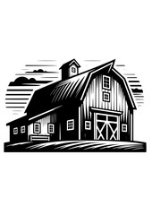 Barn SVG Files | Barn SVG Cut Files | Farm vector files | Farmhouse Vector | Farm barn SVG | Barn Silhouette | Farm life