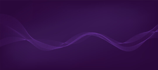 Abstract vector gradient background with waves	
