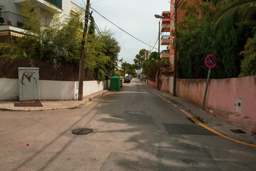 Street in Sant Augustí, Mallorca