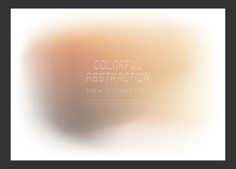 Gradient with blur, Background for the design of the title pages of a book, magazine catalog. A template for a banner, poster and brochure. An abstract version of modern design