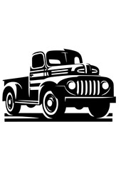 Vintage Truck Svg, Truck Svg Files, Farm Truck Svg, Truck Svg, Truck Clipart, Farmhouse Truck Svg, Cut Files For Cricut, Silhouette, PNG