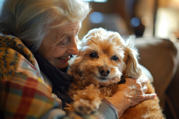 Pet therapy sessions, dog companions bring joy and comfort to seniors, easing feelings of loneliness and promoting emotional well-being