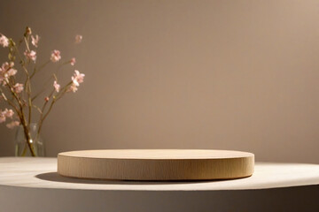 Product display platform and scene
