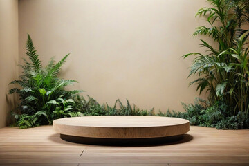 Product display platform and scene