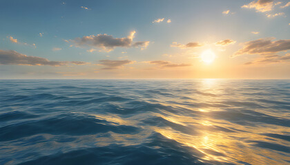 sunrise over the sea