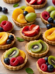 waffles with berries