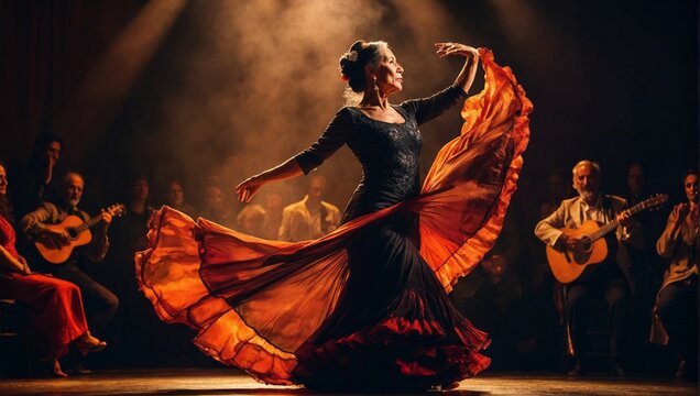 woman dancing flamengo