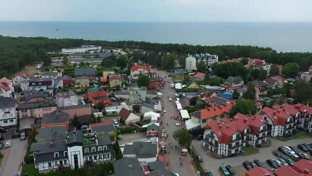 Beautiful Landscape Rowy Piekny Krajobraz Aerial View Poland
