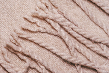 Close Up of Patterned Blanket