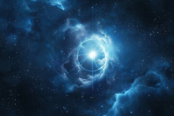 Magnetar in space - obrazy, fototapety, plakaty