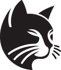  Best Cat Head, Vector, Silhouette, Illustration,