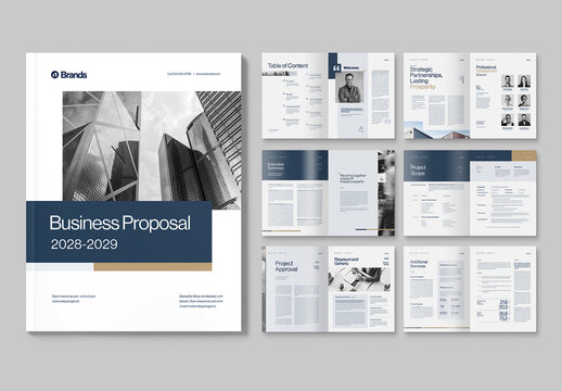 Business Proposal Brochure Template
