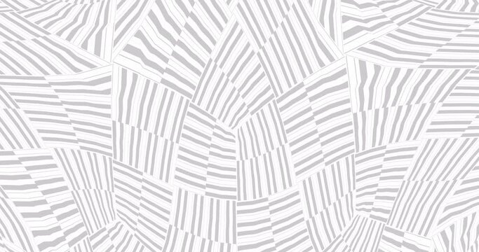 
Background with black and white geometric stripes.Abstract wallpaper. Seamless loop video.