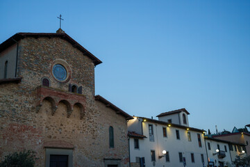 Historic buildings of Signa, Tuscany, Italy