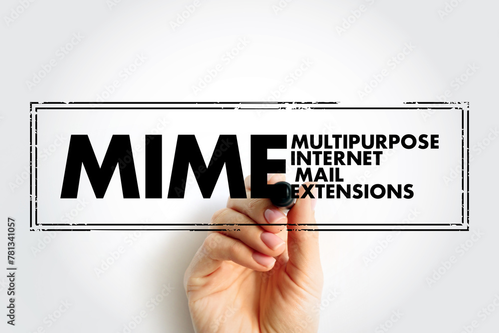 Poster mime multipurpose internet mail extensions - internet standard that extends the format of email mess