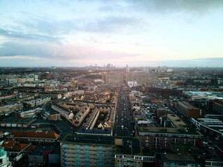 Fototapeta premium Scheveningen, The Hague. Netherland. Drone