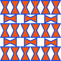 Fototapeta premium Seamless geometric design with triangles for wallpapers, fabrics, and more
