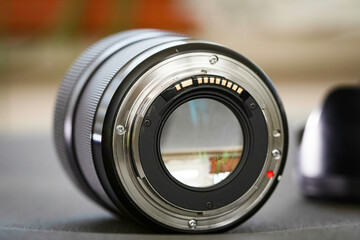 Photographic lens, an achievement in optics and technology, a lovely object and equipment.