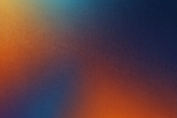 Blue orange gradient background design