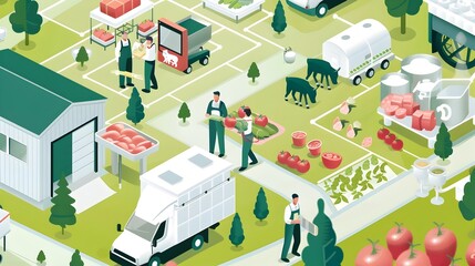 Secure Farm-to-Table Process:Ensuring Safe and Sustainable Food Production and Delivery