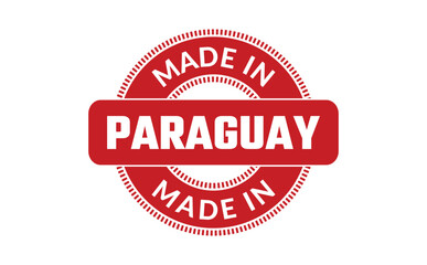 Made In Paraguay Rubber Stamp