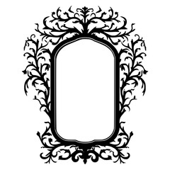 frame, border, vintage, vector, decoration, design, pattern, floral, flower, ornament, illustration, ornate, art, antique, silhouette, oval, old, round, retro, decor, circle, element, decorative, orna