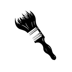 paint brush, brush svg, brush png, brush vector, brush, isolated, paint, white, paintbrush, tool, art, color, object, black, artist, makeup, brushes, beauty, hair, make-up, equipment, bristle, cosmeti