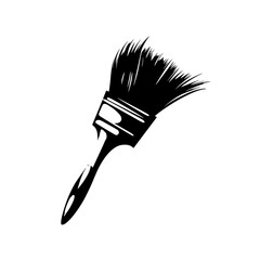 paint brush, brush svg, brush png, brush vector, brush, isolated, paint, white, paintbrush, tool, art, color, object, black, artist, makeup, brushes, beauty, hair, make-up, equipment, bristle, cosmeti