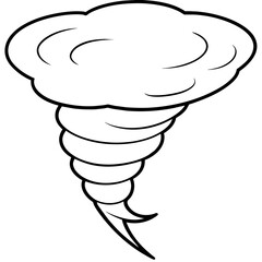 Tornado vector illustration