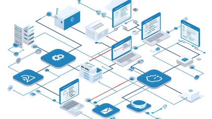 Comprehensive Data Management Diagram Showcasing Organizational Compliance Touchpoints