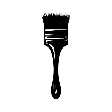 Paintbrush SVG, Paint Brush Svg, Paint Dripping Brush Vector, Paintbrush Cut File, Painter Tool Dxf, Painting Cricut Silhouette Cut File, paint brush, brush svg, brush png, brush vector, brush, isolat