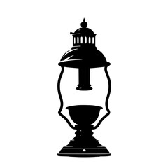 lamp, lantern, isolated, light, old, antique, metal, chess, glass, white, object, vintage, oil, retro, kerosene, black, ancient, candle, king, samovar, equipment, tea, decoration, culture, fire, tradi