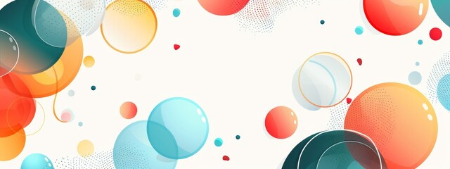 KS Abstract_geometric_background with colorful circles..