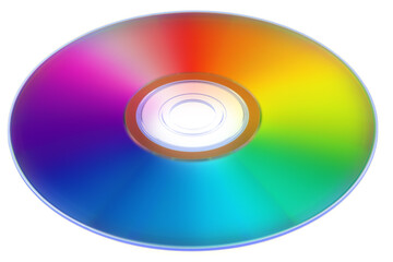 cd ou dvd sur fond blanc 