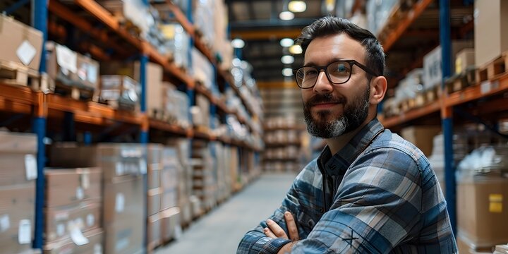 Supply Chain Manager Engaged in Video Call Negotiating with Suppliers Representing the Human Element of Logistics - Powered by Adobe