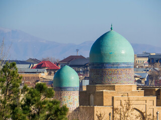 Shah-i-Zinda (English translation: The Living King), Samarkand, Uzbekistan