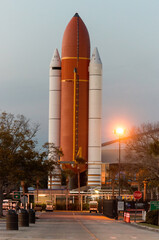 Fusée de la navette spatiale, base de lancement, Cape Canaveral, Nasa, Kennedy Space Center,...