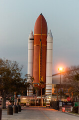 Fusée de la navette spatiale, base de lancement, Cape Canaveral, Nasa, Kennedy Space Center,...