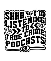 True Crime Vector, Elements and Craft Design.