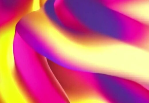stunning wallpaper hd video purple and pink neon light trails blend with modern abstract wavy style