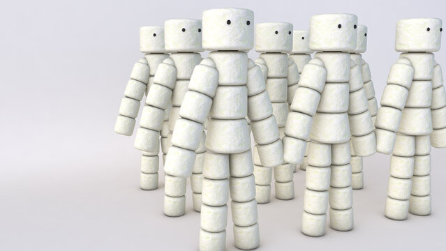 Marshmallow Man Hombre Masmelo