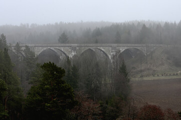 German railway bridges in Stanczyki, Poland - 781391209