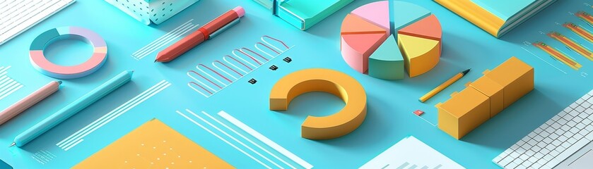 Obraz premium Business Presentations Concept
