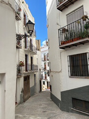 Fototapeta premium Street in the old town of Peniscola